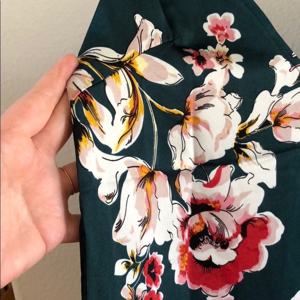 Large Floral Satin Cami Blouse - Picture 7 of 10
